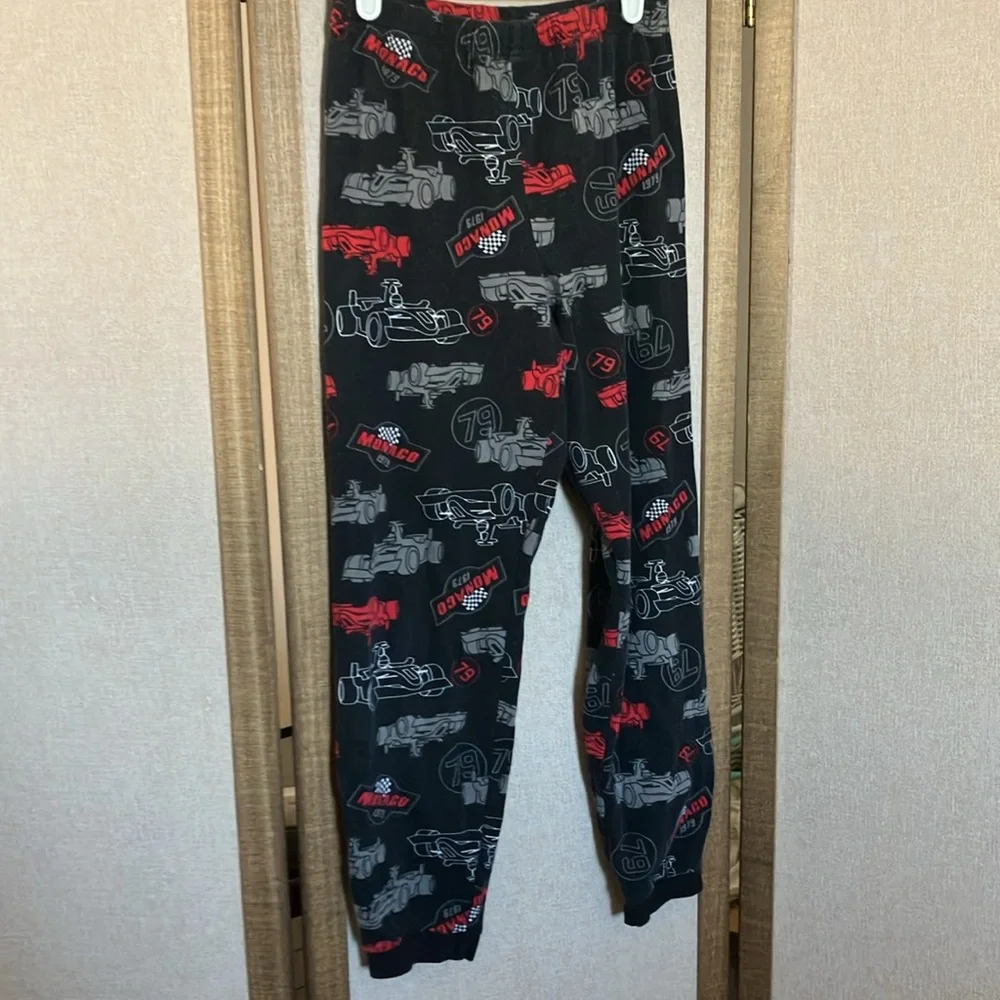Children’s Black and Red Graphic sleep bottoms 12